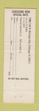 Matchbook Cover - Time Magazine