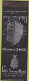 Matchbook Cover - Fifth Avenue Hotel New York City