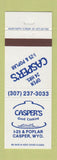 Matchbook Cover - Casper's Restaurant Casper WY