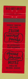 Matchbook Cover - Howard Johnson Motel Salinas KS Salina?