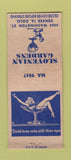Matchbook Cover - Slovenian Gardens Denver Colorado girlie BOBTAIL
