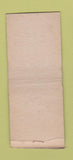 Matchbook Cover - Moreys Richmond MN girlie BOBTAIL