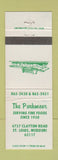 Matchbook Cover - The Parkmoor Restaurant St Louis MO #1 WHITE