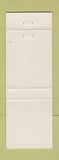 Matchbook Cover - The Parkmoor Restaurant St Louis MO #1 WHITE