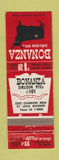 Matchbook Cover - Bonanza Sirloin Pit St Louis MO