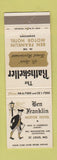 Matchbook Cover - Ben Franklin Motor Hotel St Louis MO