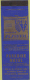 Matchbook Cover - Paradise Motel Sylvania GA