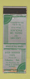 Matchbook Cover - Keen Korner Cafe Columbus NE WORN