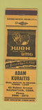 Matchbook Cover - Adam Kuraitis Real Estate Naugatuck CT