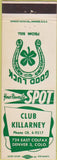 Matchbook Cover - Club Killarney Denver CO
