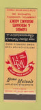 Matchbook Cover - Farmers and Merchants Insurance Lamberton MN low phone #
