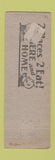 Matchbook Cover - Greer Resort Versailles MO low phone #