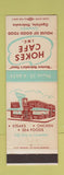 Matchbook Cover - Hokes Cafe Ogallala NE