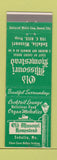 Matchbook Cover - Old Missouri Homestead Sedalia MO