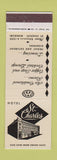 Matchbook Cover - Hotel St Charles MO