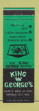Matchbook Cover - King George's Kansas City MO