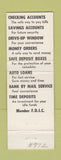 Matchbook Cover - Farmers Trust Company Lee's Summit MO