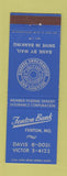 Matchbook Cover - Fenton Bank Fenton MO