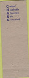 Matchbook Cover - Chase Hotel Portland ME