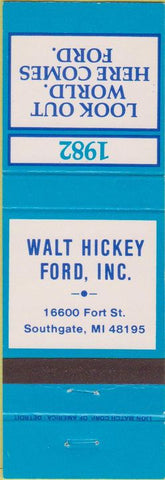 Matchbook Cover - 1982 Ford Southgate MI