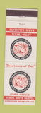Matchbook Cover - South Dakota Farm Bureau Insurance Huron SD Mount Rushmore