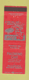 Matchbook Cover - Palomino Cafe Ontario OR