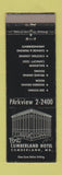 Matchbook Cover - Fort Cumberland Hotel Cumberland MD