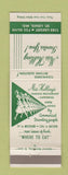 Matchbook Cover - Miss Hulling St Louis MO Catering girlie