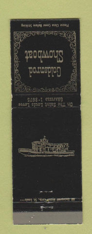 Matchbook Cover - Goldenrod Showboat St Louis MO