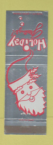 Matchbook Cover - Bou Laundry Cleaners Gastonia NC Christmas