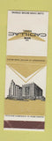 Matchbook Cover - New Cadillac Hotel Miami Beach FL