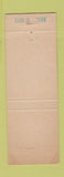 Matchbook Cover - NCO Open Mess Harlingen Air Force Base TX