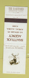 Matchbook Cover - Hartford Insurance Shattuck Juneau AK