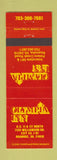 Matchbook Cover - Olympia Inn Roanoke VA