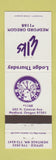 Matchbook Cover - Elks Club Medford OR