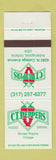 Matchbook Cover - CT Peppers Restaurant Indianapolis IN Broad Ripple