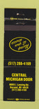 Matchbook Cover - Central Michigan Door Durand MI