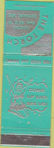 Matchbook Cover - The Torch Gotham WI girlie