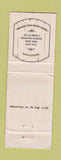 Matchbook Cover - Packhorse Restaurant Roosevelt Motel Saratoga Springs NY WEAR