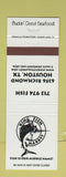 Matchbook Cover - King Fish Market Houston TX WEAR