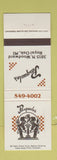 Matchbook Cover - Pasquale's Royal Oak MI