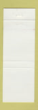 Matchbook Cover - Tarpon Springs Yacht Club FL