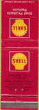Matchbook Cover - Marathon oil gas New Castle IN