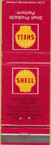 Matchbook Cover - Marathon oil gas New Castle IN