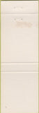 Matchbook Cover - Marathon oil gas New Castle IN