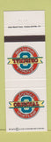 Matchbook Cover - America's Original Sports Bar Baltimore Norfolk San Diego