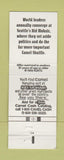 Matchbook Cover - Camel Cigarettes Kid Mohair Seattle WA