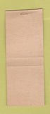 Matchbook Cover - Azusa Square Barber Shop CA BOBTAIL