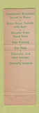 Matchbook Cover - The Crillon Atlantic City NJ