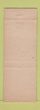 Matchbook Cover - Stratford Hotel Atlantic City NJ YELLOW
